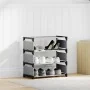 Zapatero 4 niveles gris 54x28x55 cm tejido no tejido by , Shoe racks and shoe organizers - Ref: Foro24-4100622, Price: 17,75 ...