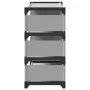 Zapatero 4 niveles gris 54x28x55 cm tejido no tejido by , Shoe racks and shoe organizers - Ref: Foro24-4100622, Price: 17,75 ...