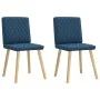 Sillas de comedor 2 unidades tela azul von , Essstühle - Ref: Foro24-4101129, Preis: 103,64 €, Rabatt: %