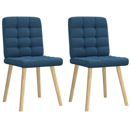 Sillas de comedor 2 unidades tela azul von , Essstühle - Ref: Foro24-4101099, Preis: 105,11 €, Rabatt: %