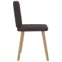 Sillas de comedor 2 unidades tela marrón oscuro von , Essstühle - Ref: Foro24-4101148, Preis: 103,24 €, Rabatt: %