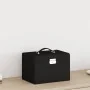 Joyero de 3 niveles con espejo y cerradura negro 26x18x17,5 cm by , Jewelry stands - Ref: Foro24-4103559, Price: 45,82 €, Dis...