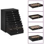 Joyero de 10 niveles con compartimentos para relojes negro von , Schmuckständer - Ref: Foro24-4103567, Preis: 119,95 €, Rabat...