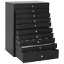 Joyero de 10 niveles con compartimentos para relojes negro von , Schmuckständer - Ref: Foro24-4103567, Preis: 119,95 €, Rabat...