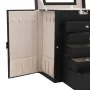 Joyero de 6 niveles con espejo y cerradura negro von , Schmuckständer - Ref: Foro24-4103565, Preis: 62,86 €, Rabatt: %