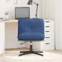 Silla de oficina giratoria de tela azul | Tu tienda online para hogar, jardín y más Foro24.es