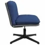 Silla de oficina giratoria de tela azul | Tu tienda online para hogar, jardín y más Foro24.es