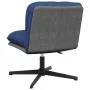 Silla de oficina giratoria de tela azul | Tu tienda online para hogar, jardín y más Foro24.es