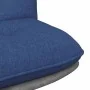 Silla de oficina giratoria de tela azul | Tu tienda online para hogar, jardín y más Foro24.es