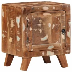 Mesita de noche 40x32x46 cm madera maciza reciclada by , Nightstands - Ref: Foro24-4104509, Price: 107,02 €, Discount: %
