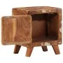 Mesita de noche 40x32x46 cm madera maciza reciclada by , Nightstands - Ref: Foro24-4104509, Price: 107,02 €, Discount: %