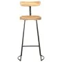 Taburetes de barra 2 uds 49x43x103 cm madera maciza de mango by , Kitchen stools - Ref: Foro24-4013521, Price: 144,34 €, Disc...