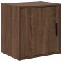 Armarios 2 uds para garaje madera ingeniería marrón roble de , Armarios industriales - Ref: Foro24-3328275, Precio: 86,42 €, ...