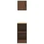 Armarios 2 uds para garaje madera ingeniería marrón roble de , Armarios industriales - Ref: Foro24-3328275, Precio: 86,42 €, ...