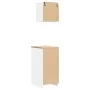 Armarios 2 uds para garaje madera de ingeniería blanco by , Armarios industriales - Ref: Foro24-3328296, Price: 85,58 €, Disc...