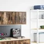 Armario de pared para garaje madera de ingeniería roble ahumado by , Armarios industriales - Ref: Foro24-860615, Price: 29,05...