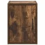 Armario de pared para garaje madera de ingeniería roble ahumado by , Armarios industriales - Ref: Foro24-860615, Price: 29,05...