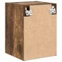 Armario de pared para garaje madera de ingeniería roble ahumado by , Armarios industriales - Ref: Foro24-860615, Price: 29,05...