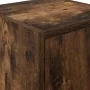 Armario de pared para garaje madera de ingeniería roble ahumado by , Armarios industriales - Ref: Foro24-860615, Price: 29,05...