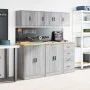 Armario de pared para garaje madera de ingeniería gris sonoma von , Armarios industriales - Ref: Foro24-860617, Preis: 29,74 ...