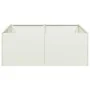 Jardinera acero blanco 80x80x30 cm von , Töpfe und Pflanzgefäße - Ref: Foro24-860802, Preis: 58,58 €, Rabatt: %