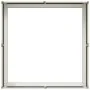 Jardinera acero blanco 80x80x30 cm von , Töpfe und Pflanzgefäße - Ref: Foro24-860802, Preis: 58,58 €, Rabatt: %