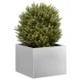 Jardinera 40x40x30 cm de acero galvanizado by , Pots and planters - Ref: Foro24-860799, Price: 39,35 €, Discount: %