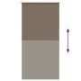 Estor Enrollable Opaco Color Café 85x150 cm Tela Ancho 80,7cm by , Blinds and blinds - Ref: Foro24-4010995, Price: 17,65 €, D...