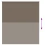 Estor Enrollable Opaco Color Café 120x130 cm Tela Ancho 116,6cm by , Blinds and blinds - Ref: Foro24-4010976, Price: 24,95 €,...