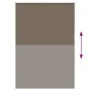 Estor Enrollable Opaco Color Café 95x150 cm Tela Ancho 90,7cm by , Blinds and blinds - Ref: Foro24-4010997, Price: 22,97 €, D...