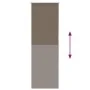 Estor Enrollable Opaco Color Café 50x150 cm Tela Ancho 45,7cm by , Blinds and blinds - Ref: Foro24-4010988, Price: 14,59 €, D...