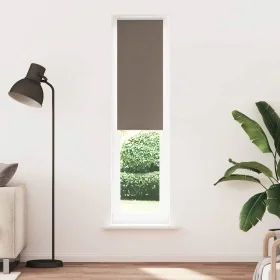 Estor Enrollable Opaco Color Café 60x210 cm Tela Ancho 55,7cm by , Blinds and blinds - Ref: Foro24-4011042, Price: 16,65 €, D...