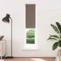 Estor Enrollable Opaco Color Café 60x210 cm Tela Ancho 55,7cm by , Blinds and blinds - Ref: Foro24-4011042, Price: 16,65 €, D...