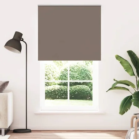 Estor Enrollable Opaco Color Café 120x210cm Tela Ancho 116,6cm by , Blinds and blinds - Ref: Foro24-4011054, Price: 25,69 €, ...