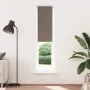 Estor Enrollable Opaco Color Café 60x230cm Tela Ancho 55,7cm by , Blinds and blinds - Ref: Foro24-4011068, Price: 18,62 €, Di...