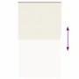 Estor Enrollable Opaco Blanco Roto 135x230cm Tela Ancho 131,6cm by , Blinds and blinds - Ref: Foro24-4011733, Price: 32,33 €,...