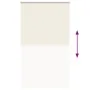 Estor Enrollable Opaco Blanco Roto 125x230cm Tela Ancho 121,6cm by , Blinds and blinds - Ref: Foro24-4011731, Price: 33,47 €,...
