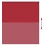 Estor Enrollable Opaco Rojo 140x150 cm Tela Ancho 136,6 cm by , Blinds and blinds - Ref: Foro24-4011786, Price: 27,10 €, Disc...