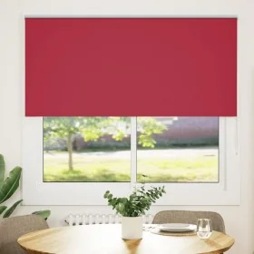 Estor Enrollable Opaco Rojo 160x150 cm Tela Ancho 156,6 cm by , Blinds and blinds - Ref: Foro24-4011790, Price: 28,28 €, Disc...