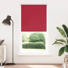 Estor Enrollable Opaco Rojo 90x230 cm Tela Ancho 85,7 cm by , Blinds and blinds - Ref: Foro24-4011854, Price: 21,94 €, Discou...