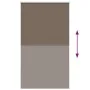 Estor Enrollable Opaco Color Café 120x230cm Tela Ancho 116,6cm by , Blinds and blinds - Ref: Foro24-4011080, Price: 32,48 €, ...