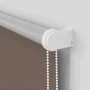 Estor Enrollable Opaco Color Café 120x230cm Tela Ancho 116,6cm by , Blinds and blinds - Ref: Foro24-4011080, Price: 32,48 €, ...