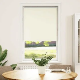 Estor Enrollable Opaco Blanco Roto 65x130cm Tela Ancho 60,7cm by , Blinds and blinds - Ref: Foro24-4011615, Price: 23,15 €, D...