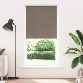 Estor Enrollable Opaco Color Café 95x230cm Tela Ancho 90,7cm by , Blinds and blinds - Ref: Foro24-4011075, Price: 22,17 €, Di...
