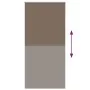 Estor Enrollable Opaco Color Café 95x230cm Tela Ancho 90,7cm von , Jalousien und Jalousien - Ref: Foro24-4011075, Preis: 22,1...