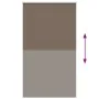 Estor Enrollable Opaco Color Café 130x210cm Tela Ancho 126,6cm by , Blinds and blinds - Ref: Foro24-4011056, Price: 28,63 €, ...
