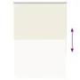 Estor Enrollable Opaco Blanco Roto 90x130cm Tela Ancho 85,7cm de , Persianas y estores - Ref: Foro24-4011620, Precio: 26,64 €...