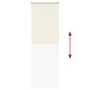 Estor Enrollable Opaco Blanco Roto 40x150cm Tela Ancho 35,7cm by , Blinds and blinds - Ref: Foro24-4011636, Price: 14,92 €, D...