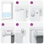 Estor Enrollable Opaco Blanco Roto 40x150cm Tela Ancho 35,7cm by , Blinds and blinds - Ref: Foro24-4011636, Price: 14,92 €, D...