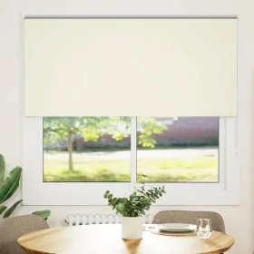 Estor Enrollable Opaco Blanco Roto 160x130cm Tela Ancho 156,6cm by , Blinds and blinds - Ref: Foro24-4011634, Price: 33,67 €,...